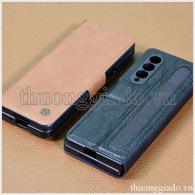 Bao da Samsung Galaxy Z Fold 3, Z Fold3 ( hiệu Nillkin )