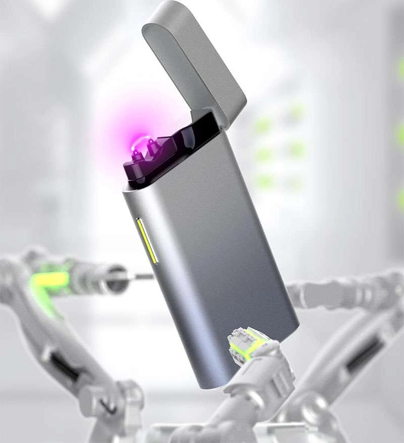 Bật lửa điện cực Plasma của Extreme Bee L400 (đánh lửa chống gió) - Quà tặng người thân