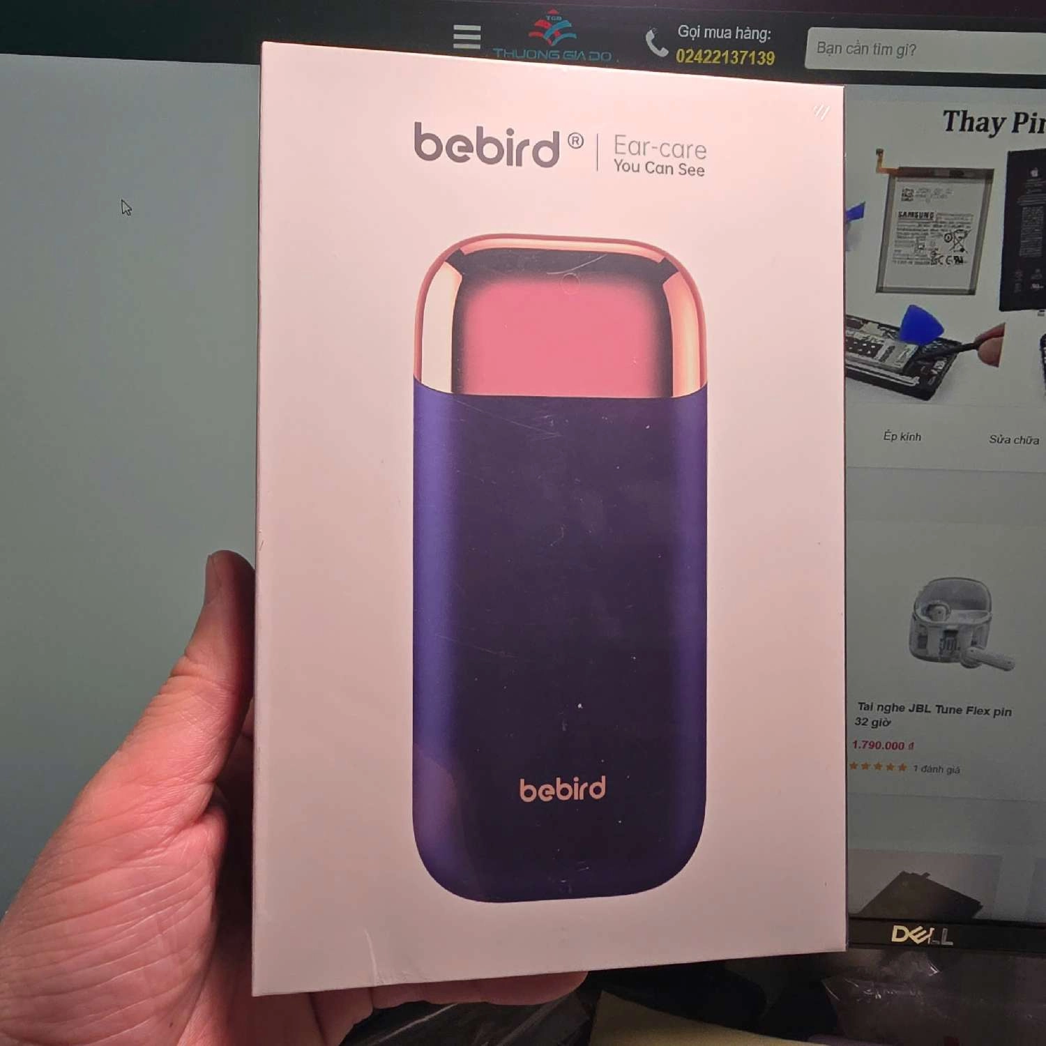 Bebird D39R-Camera nội soi tai mũi họng, hỗ trợ gắp lấy ráy tai hiệu quả