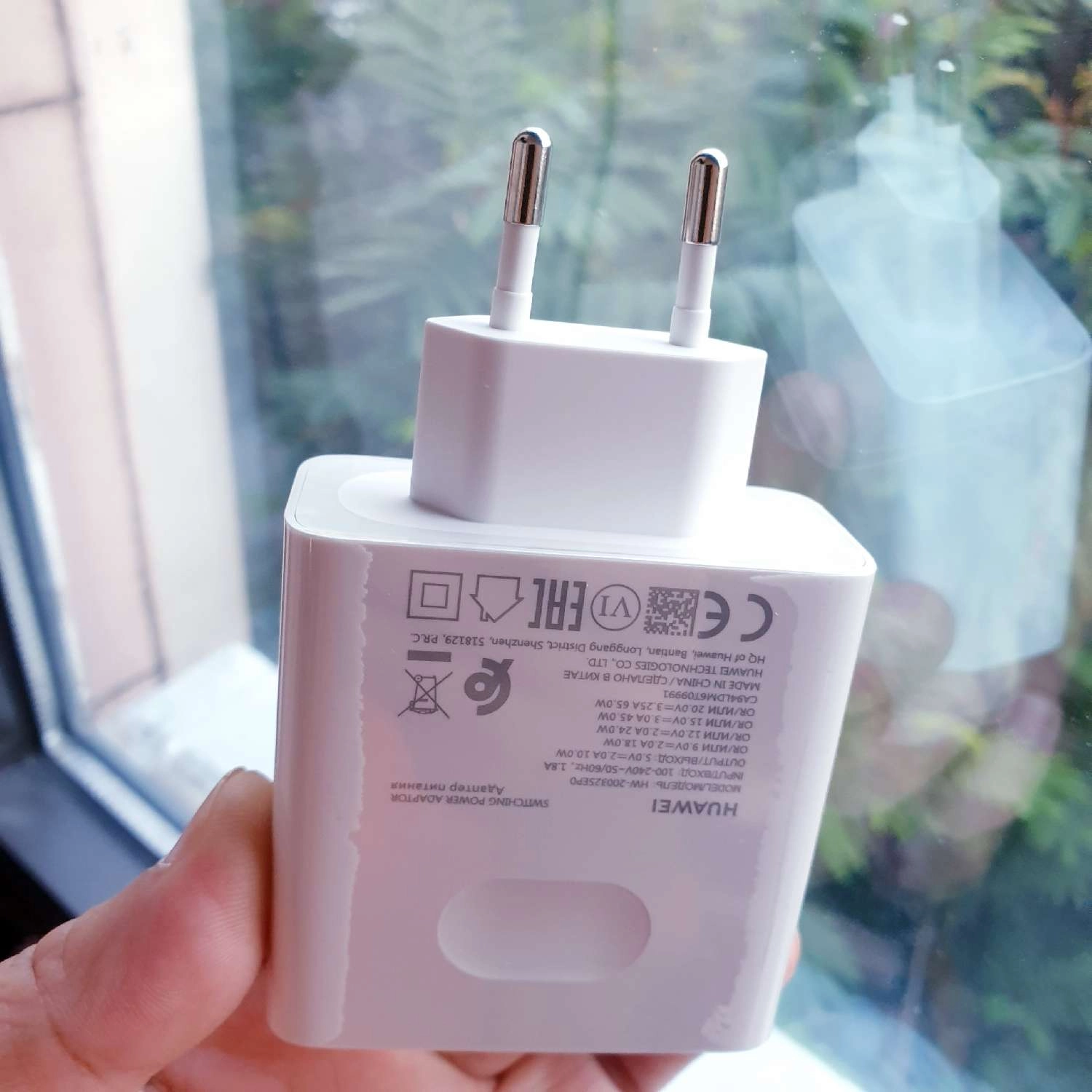 Bộ củ   cáp sạc Huawei USB-C Adapter 65W bản EU CP81(HW-200325EP0) Chính Hãng