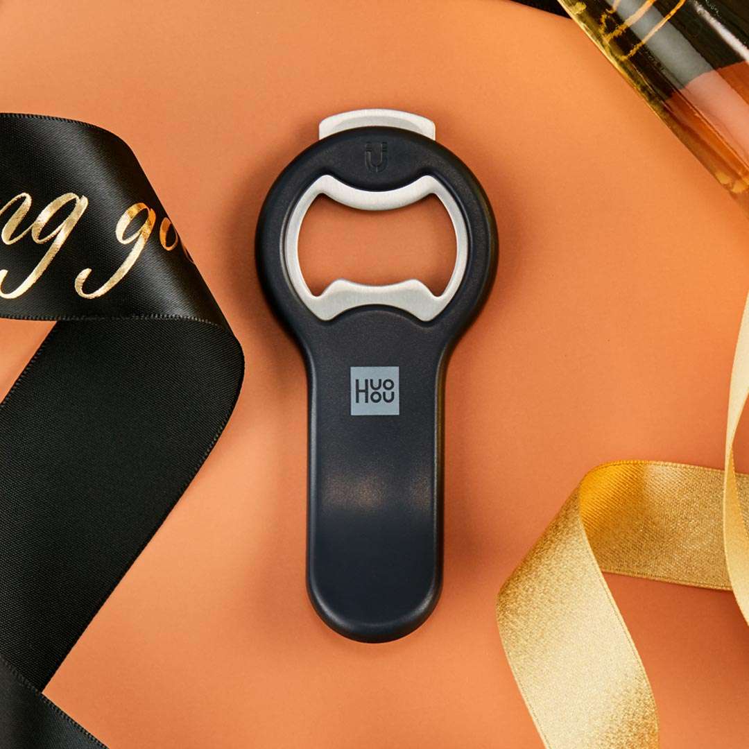 Bộ dụng cụ mở nút chai rượu vang đỏ, nắp lon, đồ uống Xiaomi Huohou