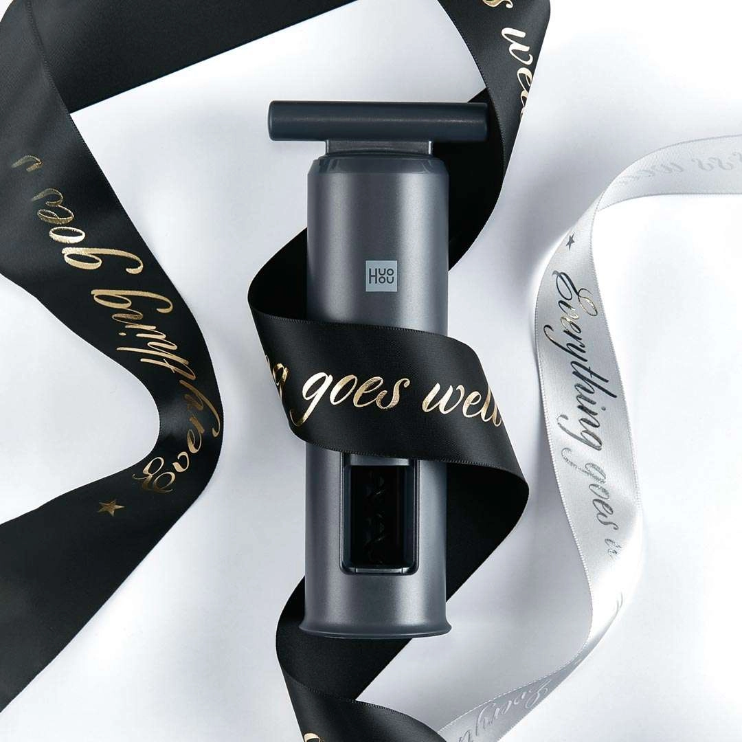 Bộ dụng cụ mở nút chai rượu vang đỏ, nắp lon, đồ uống Xiaomi Huohou