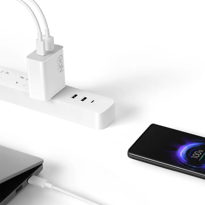 Bộ sạc nhanh Xiaomi GaN 67W 1A1C MDY-14-EU (kèm cáp type-c to type-c)