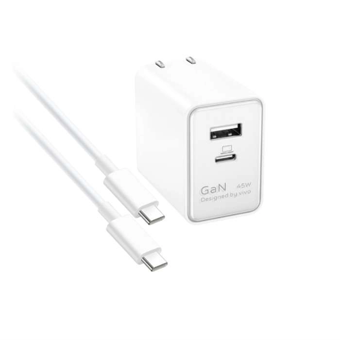 Bộ sạc Vivo 45W GaN FlashCharge 2 cổng CH2331