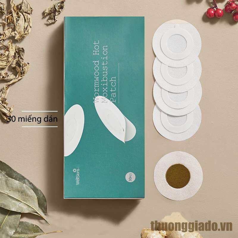 Bộ thiết bị làm nóng, giảm đau Xiaomi WellSkins WX-RJ302, kết hợp thảo dược quý của Trung Quốc