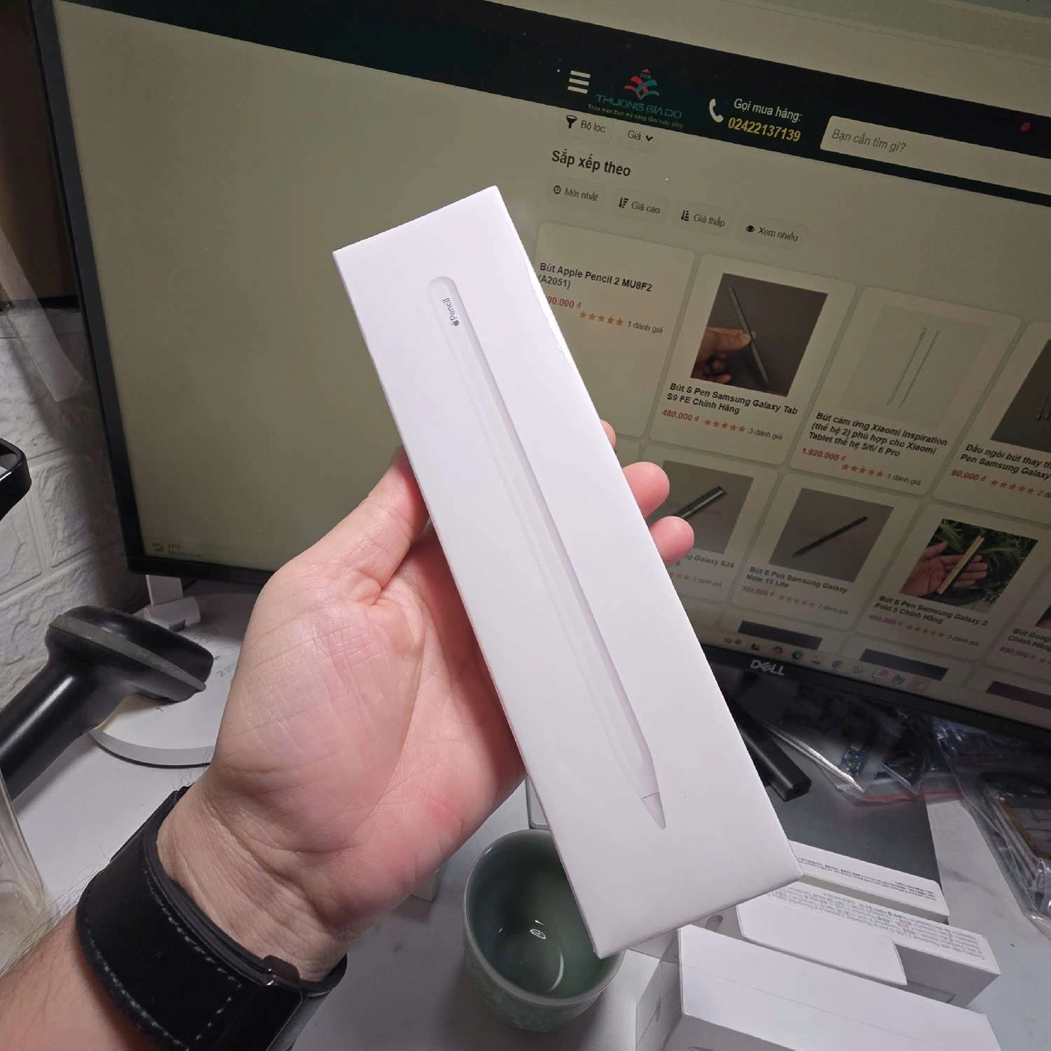 Bút Apple Pencil 2 MU8F2 (A2051)