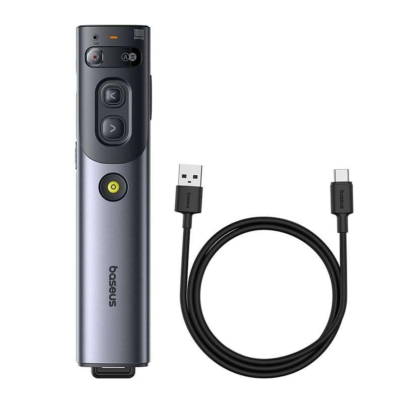 Bút trình chiếu thông minh Baseus Orange Dot AI Voice Wireless Presenter 