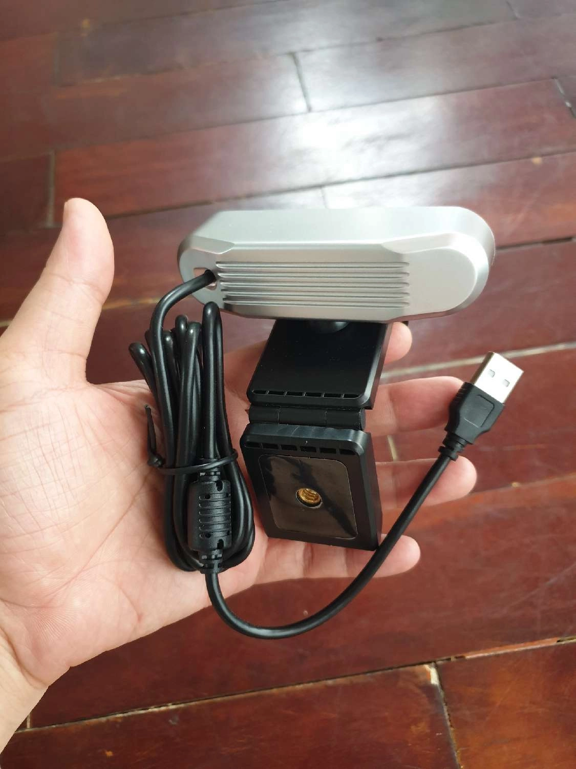 Camera học online Xiaovv HD Web USB Webcam (tích hợp micro, Độ phân giải Full HD 1080P, 2 Triệu điểm ảnh, Lấy nét tự động, Góc rộng 150 độ)