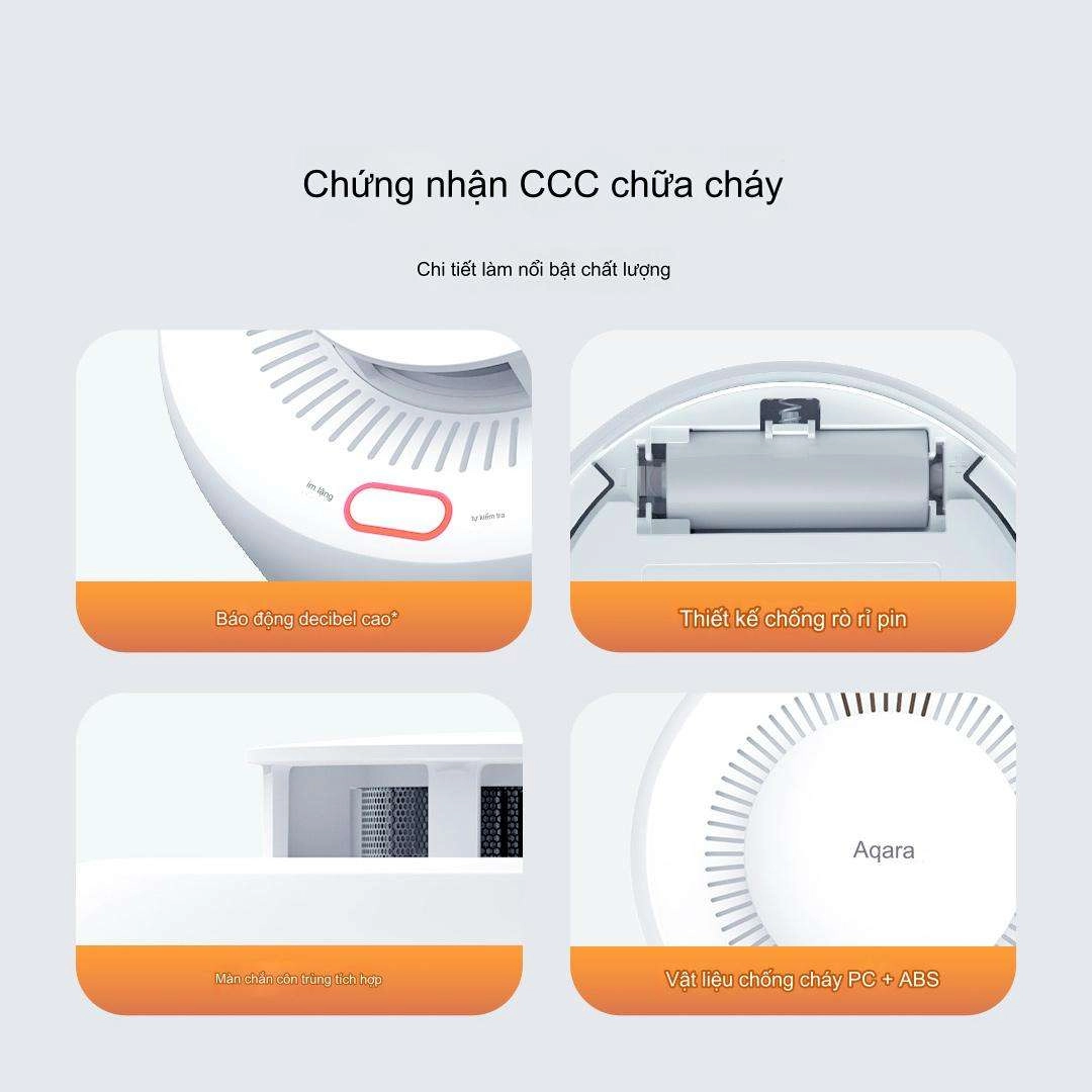 Cảm biến khói báo cháy Aqara