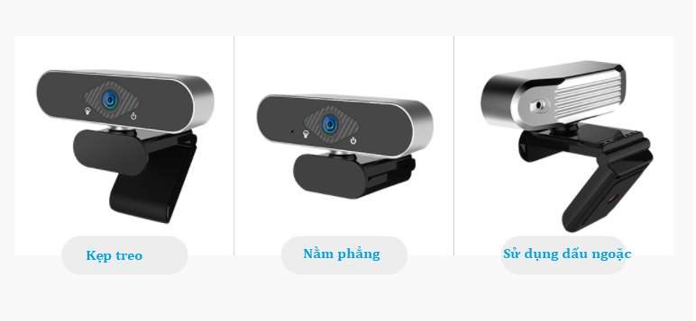 Camera học online Xiaovv HD Web USB Webcam (tích hợp micro, Độ phân giải Full HD 1080P, 2 Triệu điểm ảnh, Lấy nét tự động, Góc rộng 150 độ)