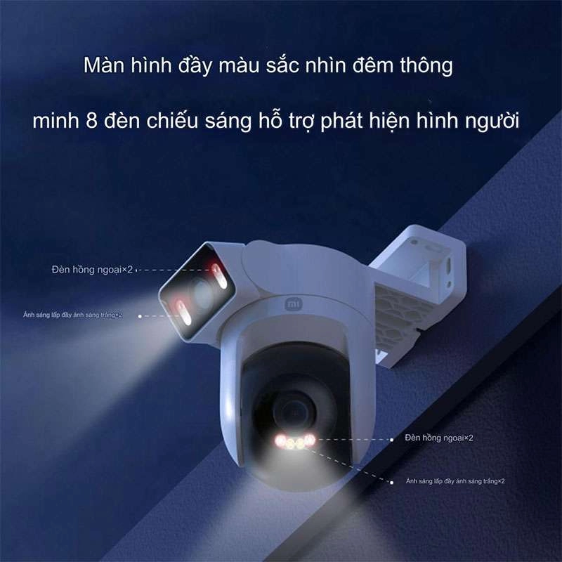 Camera ngoài trời Xiaomi CW500 phiên bản Camera kép