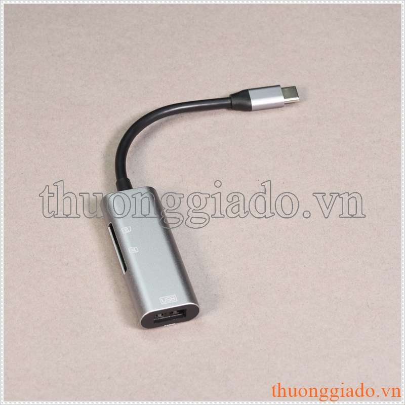 Cáp chuyển đổi usb type-c to usb 3.0/sd/micro sd