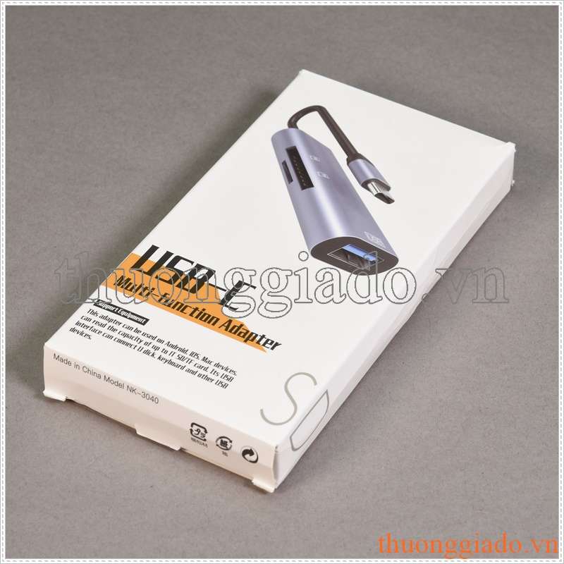 Cáp chuyển đổi usb type-c to usb 3.0/sd/micro sd