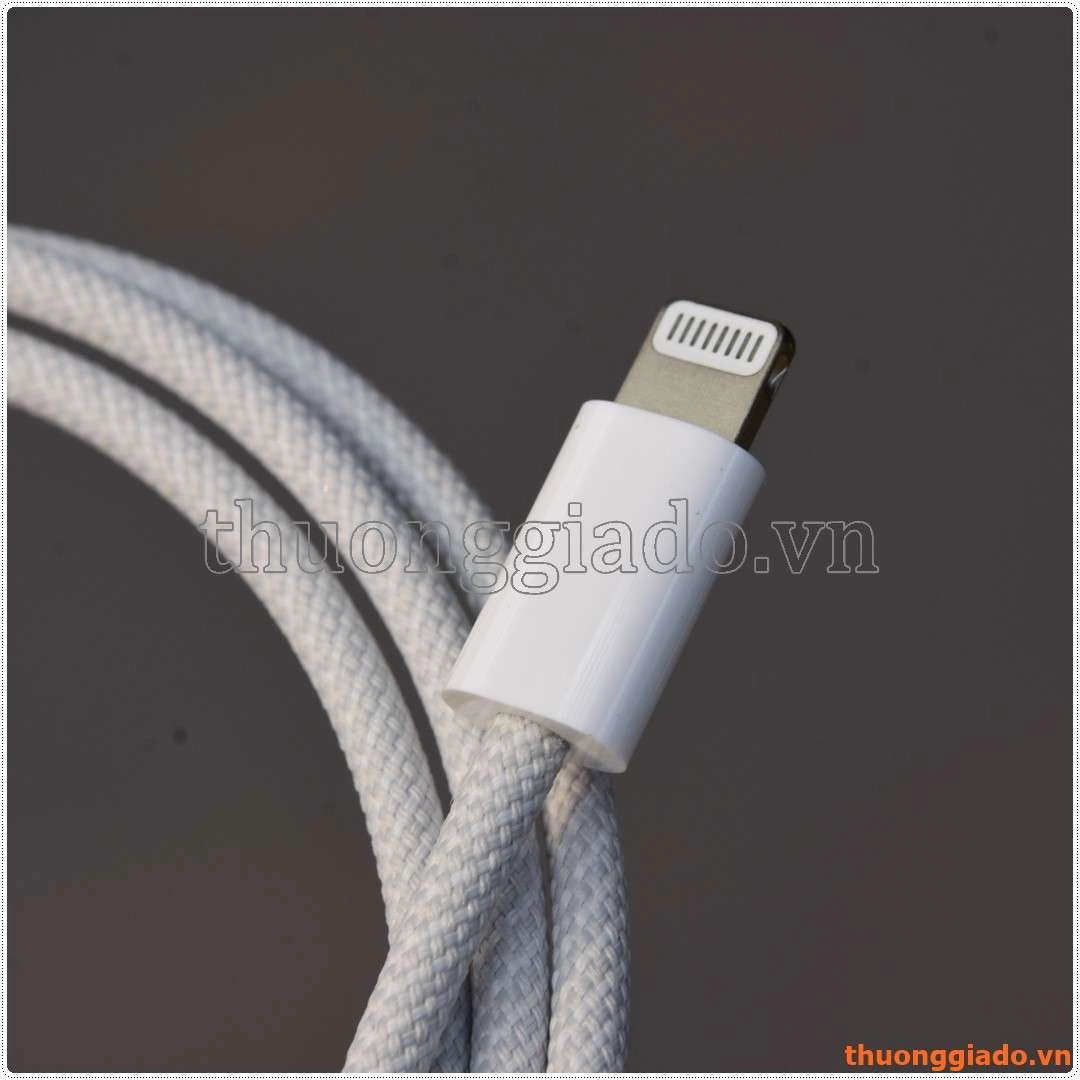 Cáp sạc Lightning Type-C 30W vỏ bọc vải dù