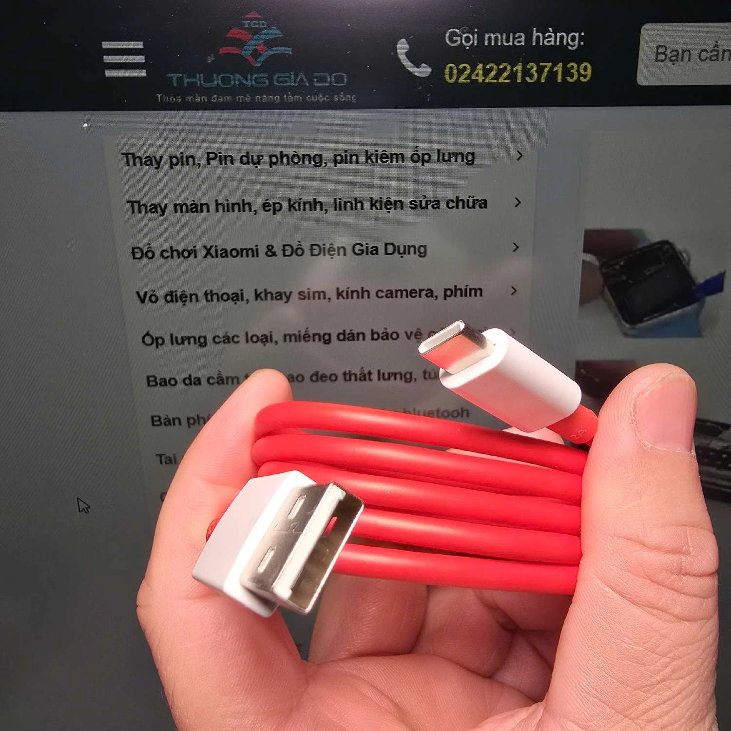 Cáp sạc nhanh OnePlus 12A (USB sang Type-C)