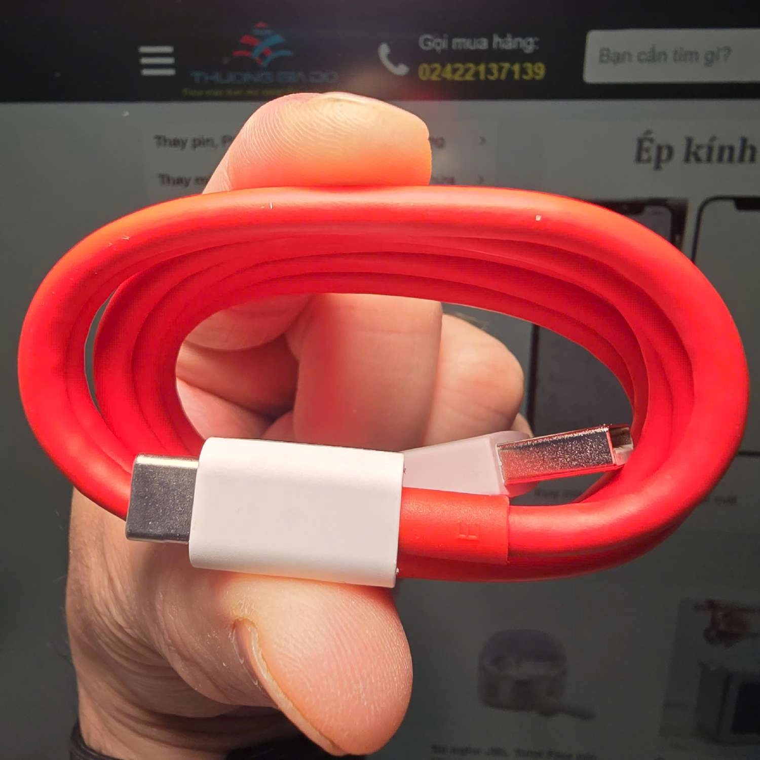 Cáp sạc nhanh OnePlus 12A (USB sang Type-C)