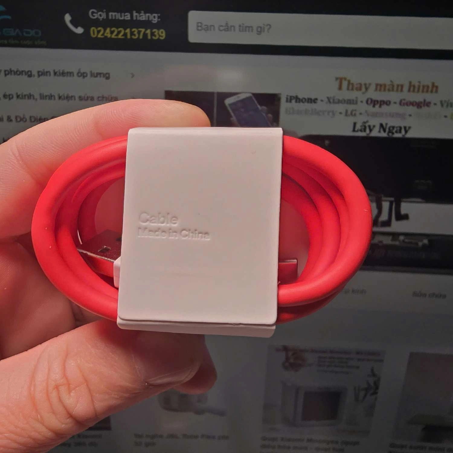 Cáp sạc nhanh OnePlus 12A (USB sang Type-C)