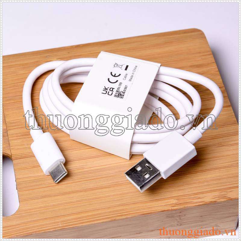 Cáp sạc nhanh Oppo usb to-type-c dòng tối đa 8A Zin Chính Hãng