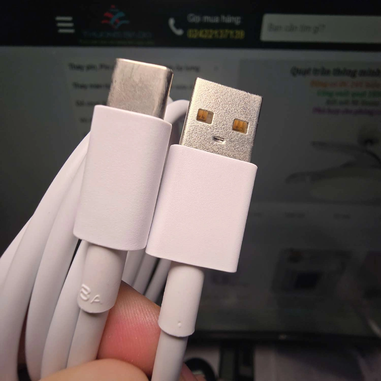 Cáp sạc nhanh Vivo 8A