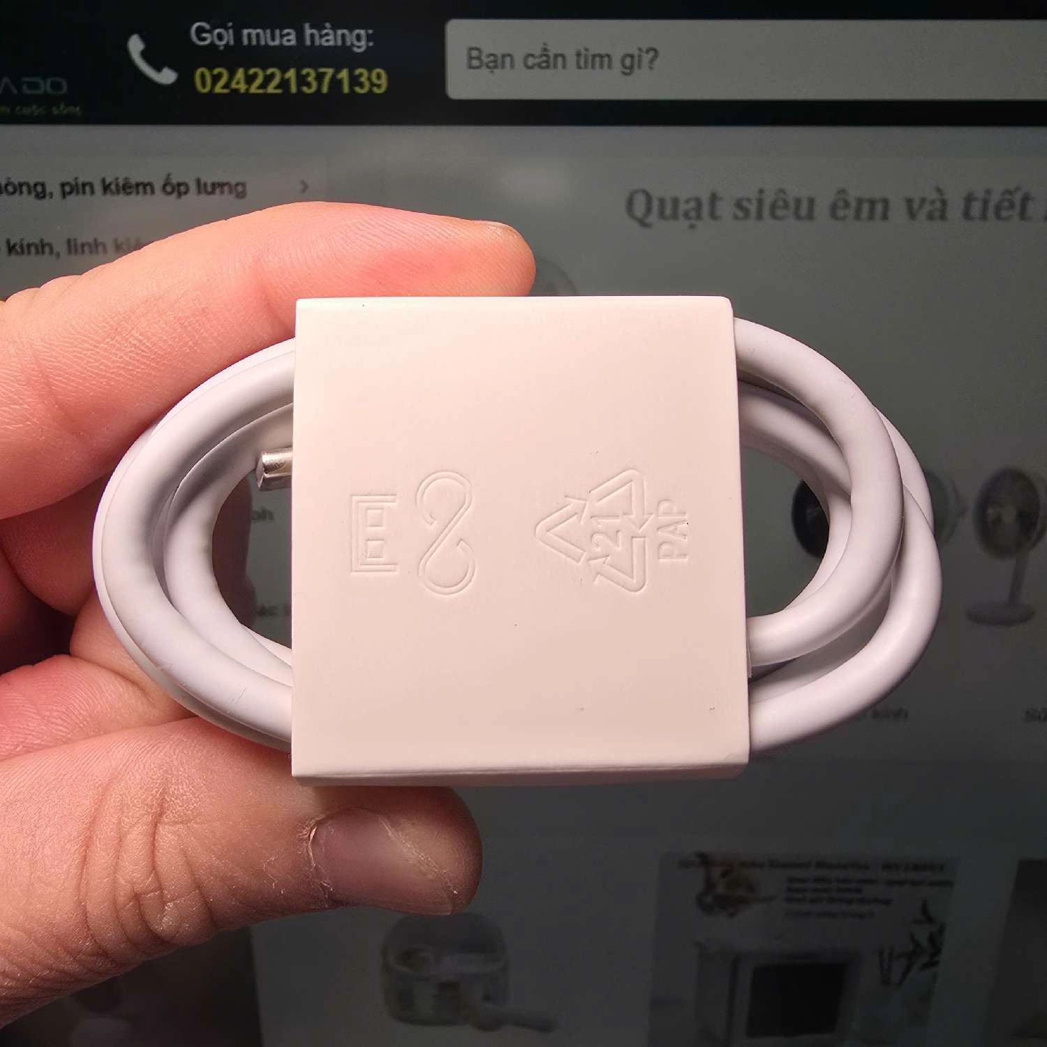 Cáp sạc nhanh Vivo 8A
