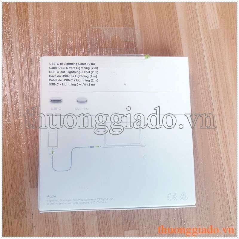 Cáp sạc usb-c to lightning chính hãng dài 2 mét