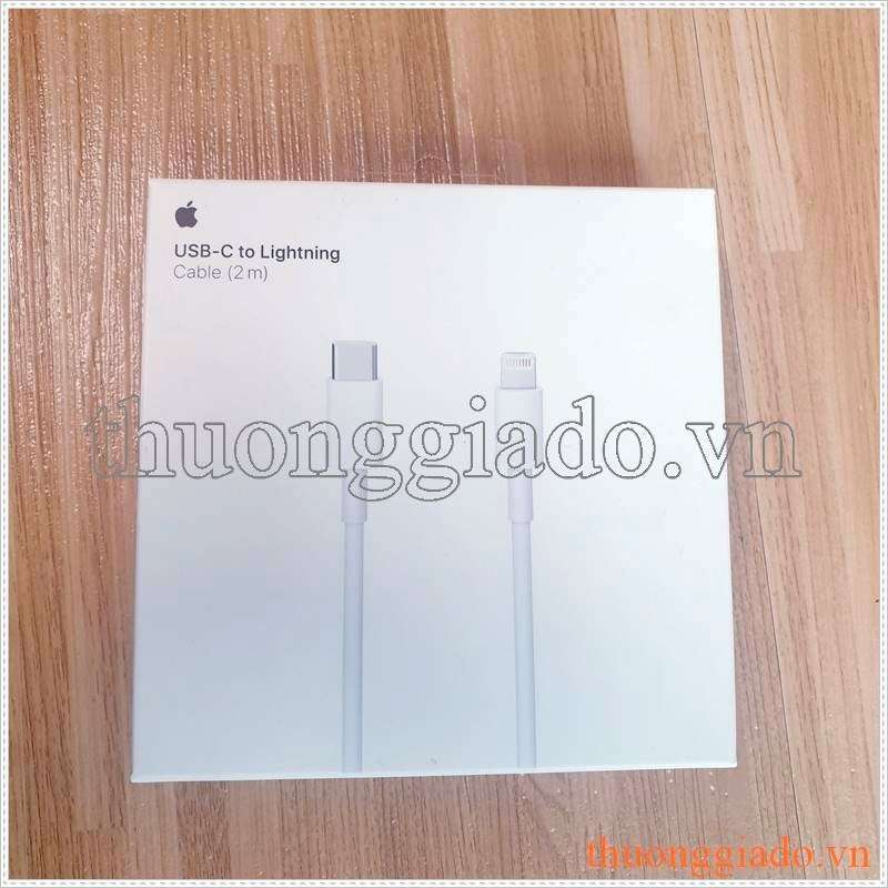 Cáp sạc usb-c to lightning chính hãng dài 2 mét