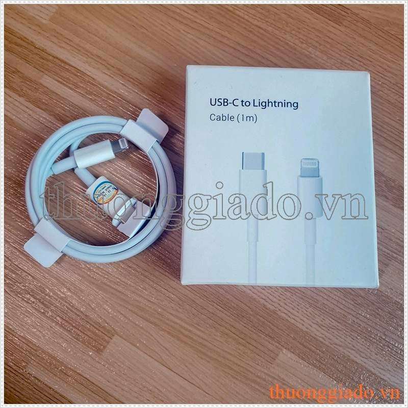 Cáp sạc usb-c to lightning hiệu Hammer (dài 1 mét) Chính Hãng