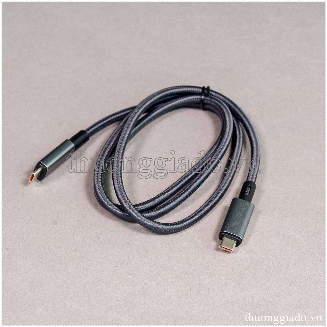 Cáp USB 3.2 Gen 2 Type C tốc độ 10Gbps video 8k, sạc nhanh PD 100W, dài 1 mét