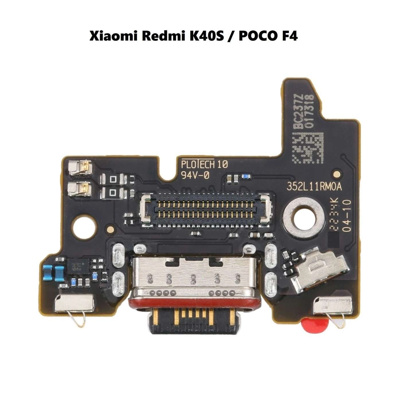Thay bo mạch chân sạc Xiaomi Redmi K40S / POCO F4 gồm cả microphone đàm thoại