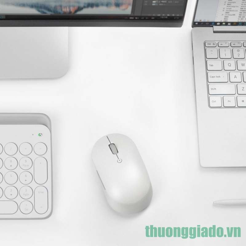 Chuột không dây Xiaomi Mi Dual Mode Silent Edition, kết nối chế độ kép, làm việc siêu yên tĩnh