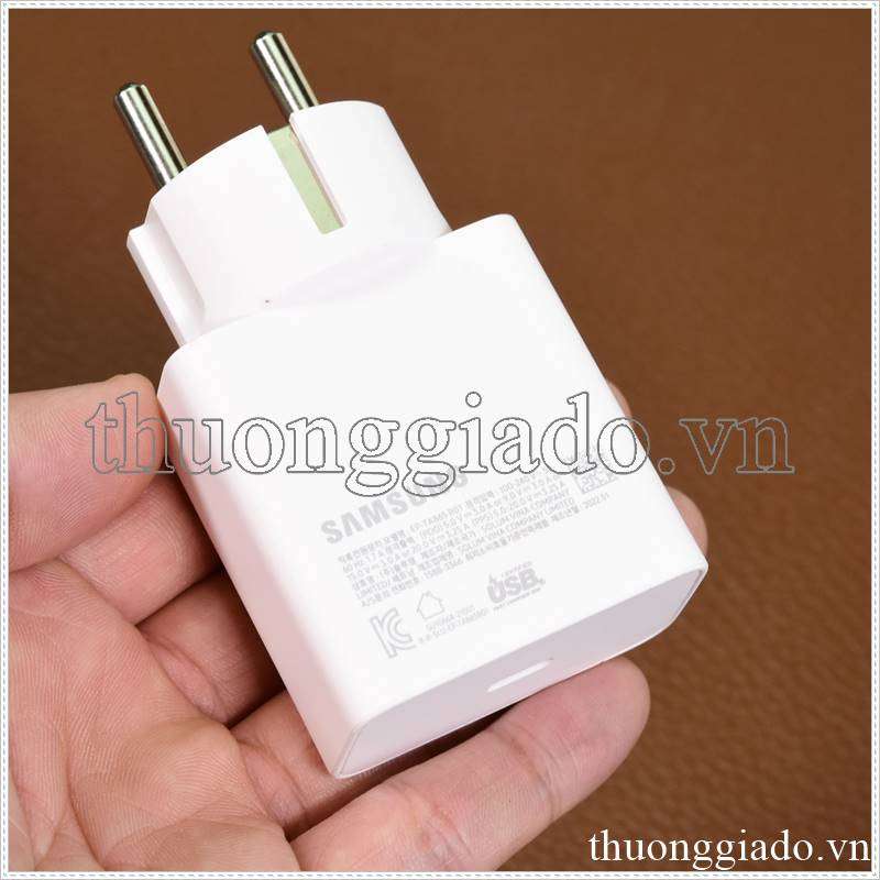 Củ sạc nhanh Samsung 65W chính hãng EP-TA865 R01 bản Châu Âu