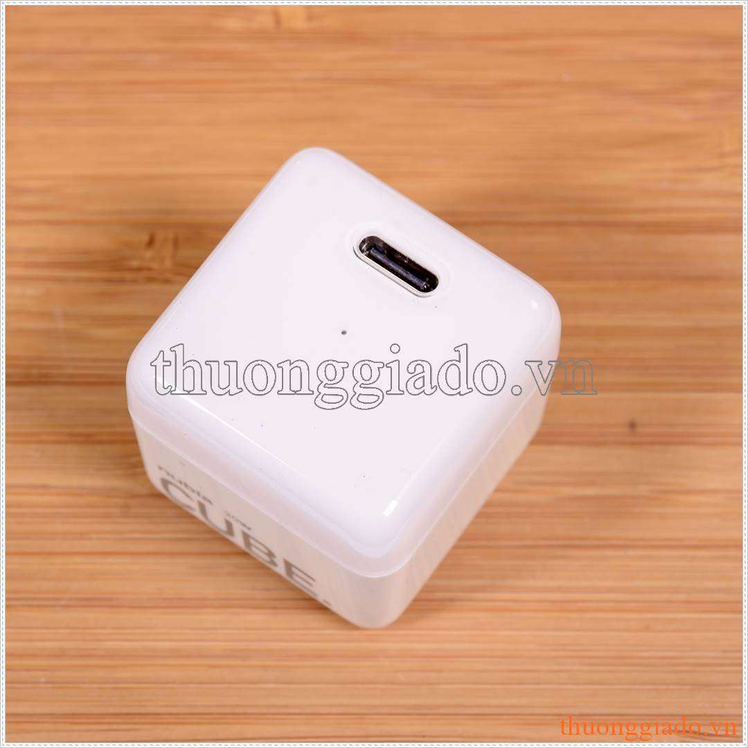 Củ sạc Nubia 20W Cube Quick Charger (Type-C) Model PA0207 sạc cho iphone thế mới