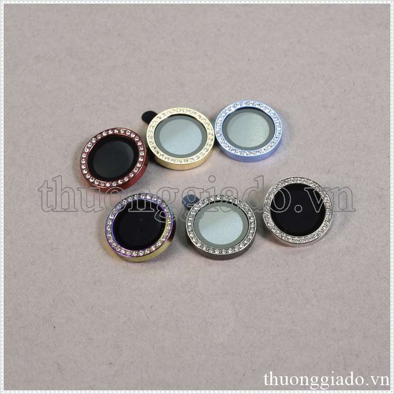 Dán kính camera sau, kính cường lực bảo vệ kính camera iPhone 13/ iPhone 13 Mini/ iPhone 13 Pro/ iPhone 13 Pro Max (viền đính đá)