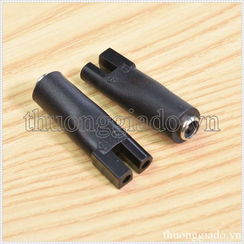Đầu chuyển đổi đầu sạc adapter laptop sang cực âm dương