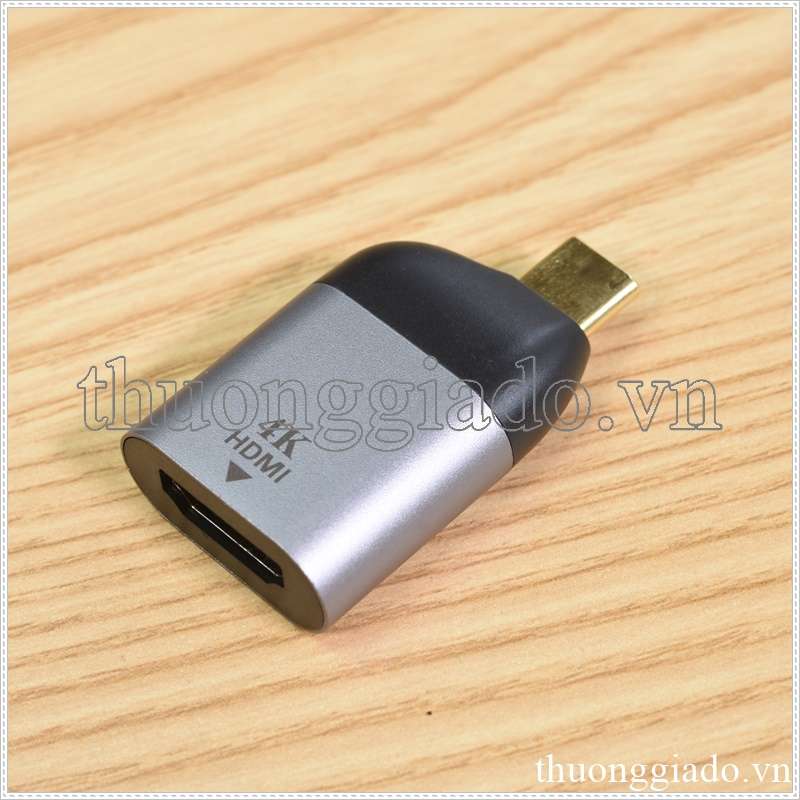 Đầu chuyển đổi từ usb type c to HDMI hỗ trợ 4K