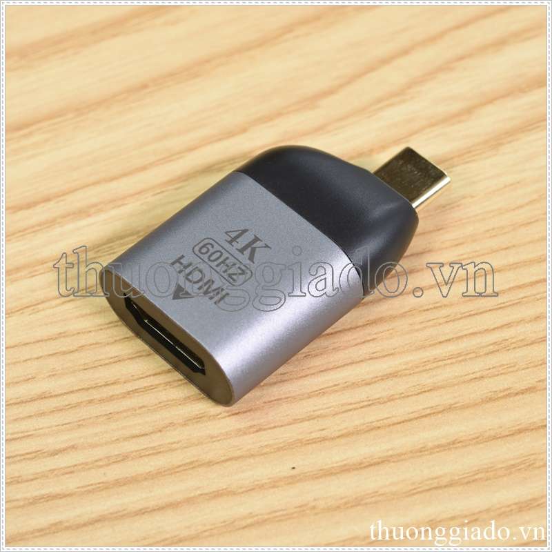 Đầu chuyển đổi từ usb type c to HDMI hỗ trợ 4K 60Hz