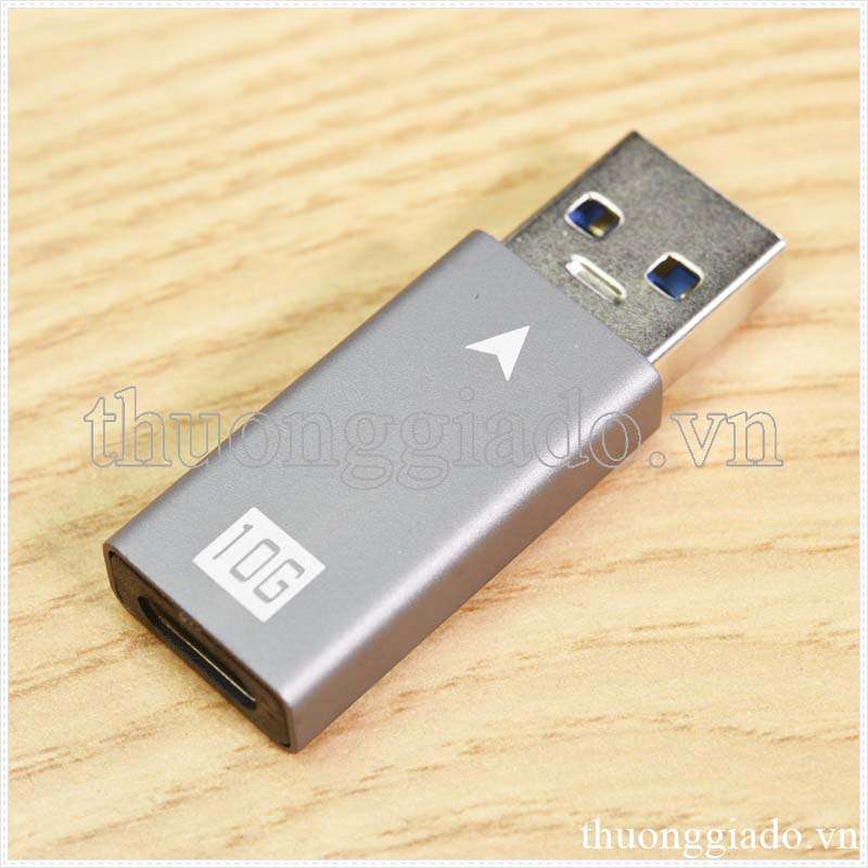 Đầu chuyển đổi Type C Female sang USB 3.1 Male 10Gbps