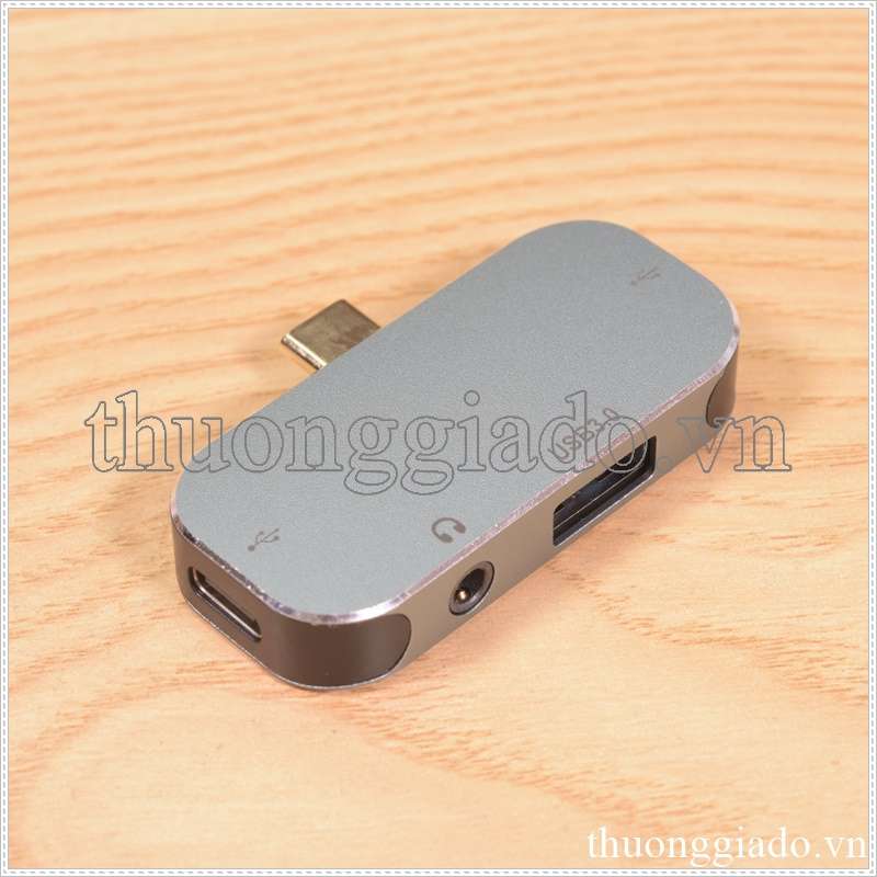 đầu chuyển đổi type C ra 4 cổng