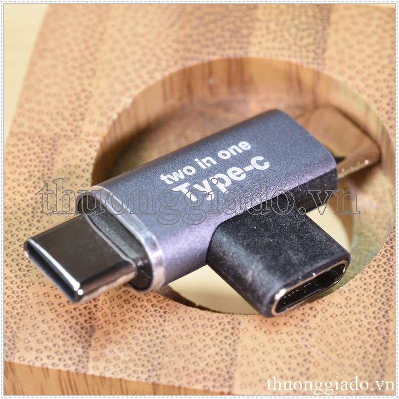 đầu chuyển đổi type c 1 ra 2