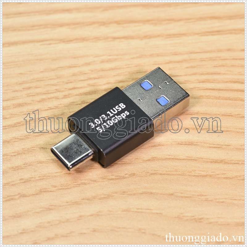 Đầu chuyển đổi USB 3.0/ 3.1 sang Male Type-C (5Gbps/ 10Gbps)