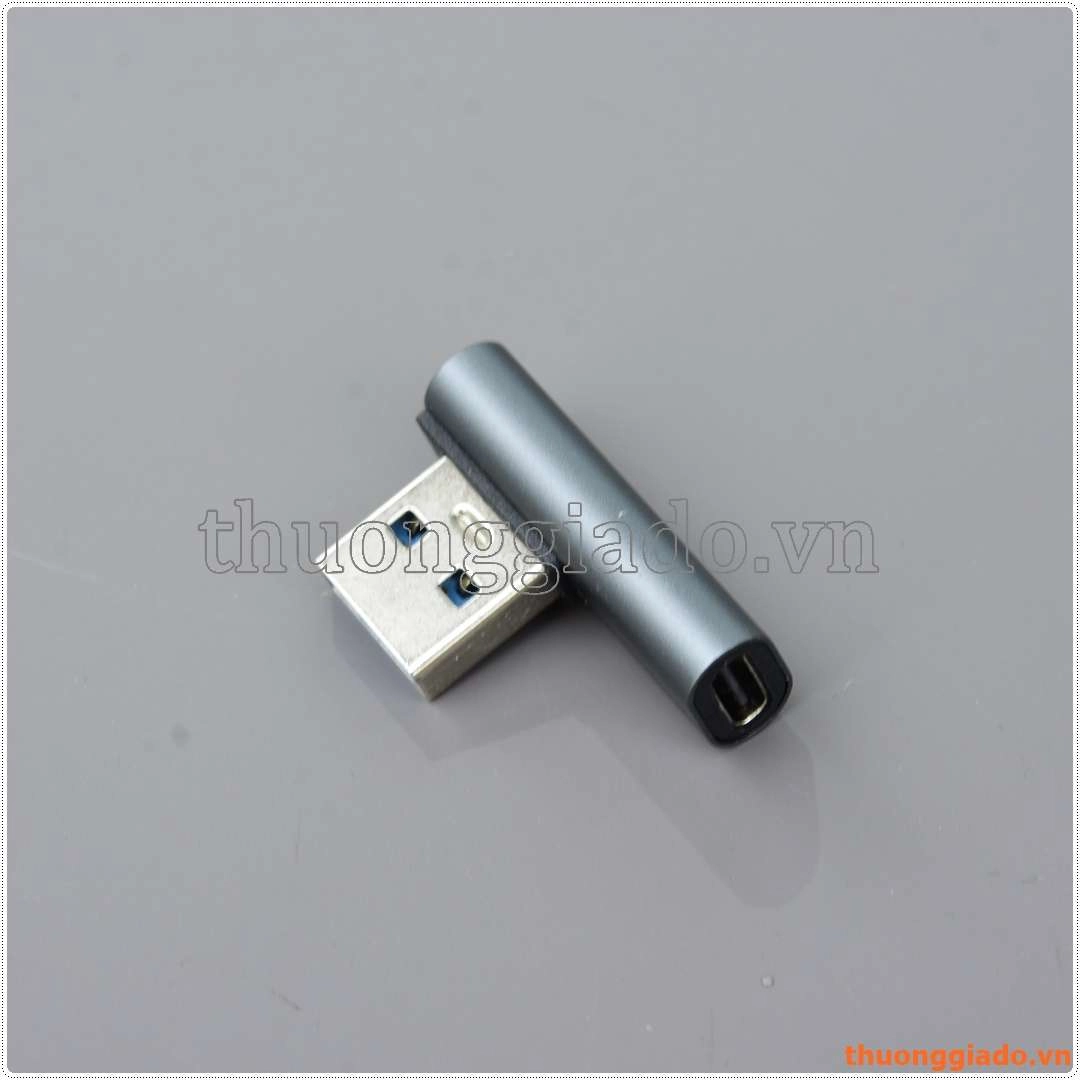 Đầu chuyển đổi USB 3.1 Type A sang USB Type C gập góc 90 độ