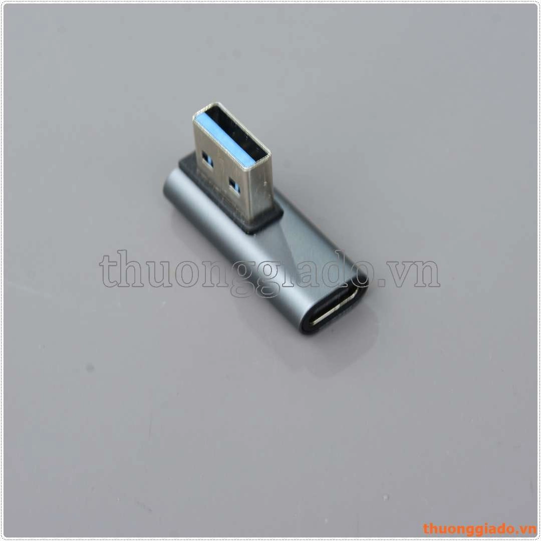 Đầu chuyển đổi USB 3.1 Type A sang USB Type C gập góc 90 độ
