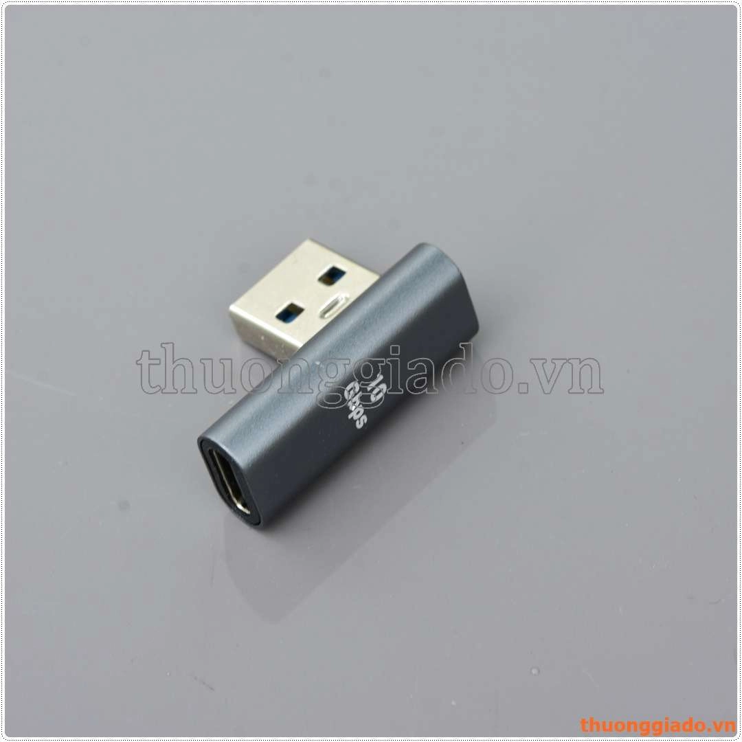 Đầu chuyển đổi USB 3.1 Type A sang USB Type C gập góc 90 độ