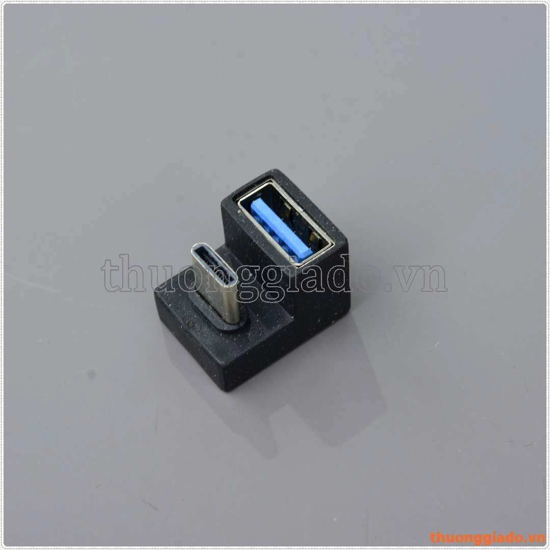 Đầu chuyển đổi USB Type-C to USB 3.0 (OTG) góc gập góc hình chữ U