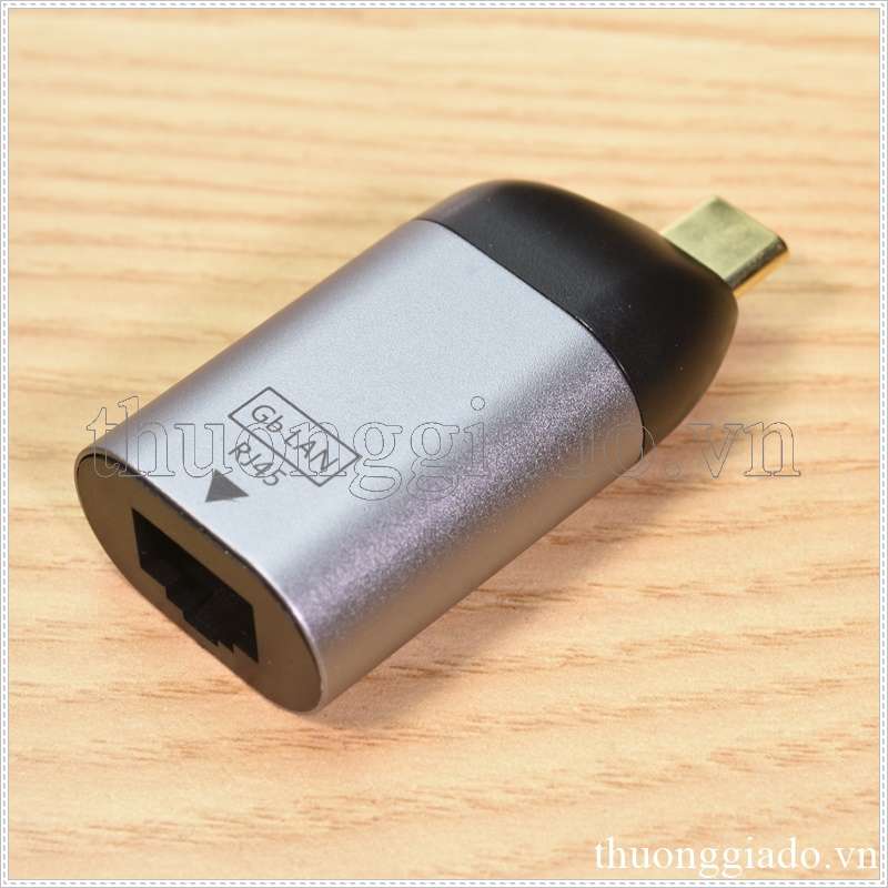 Đầu chuyển RJ45 to Type C (1000Mbps)]