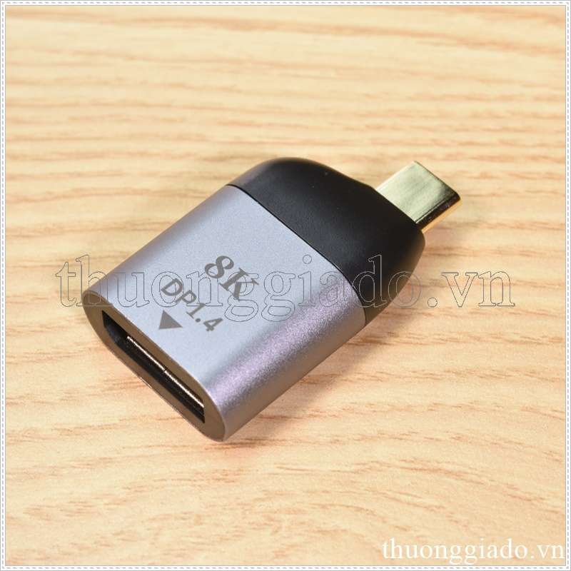 Đầu chuyển Displayport sang Type C (hỗ trợ độ phân giải 8K)