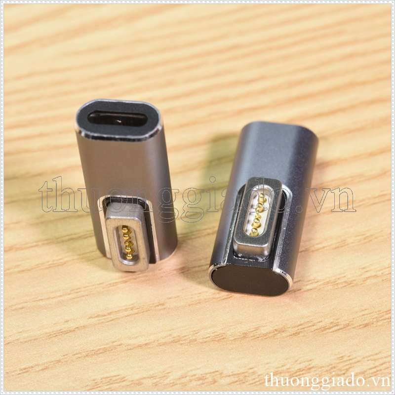 Đầu chuyển type c to magsafe 1 dùng cho macbook air, macbook pro