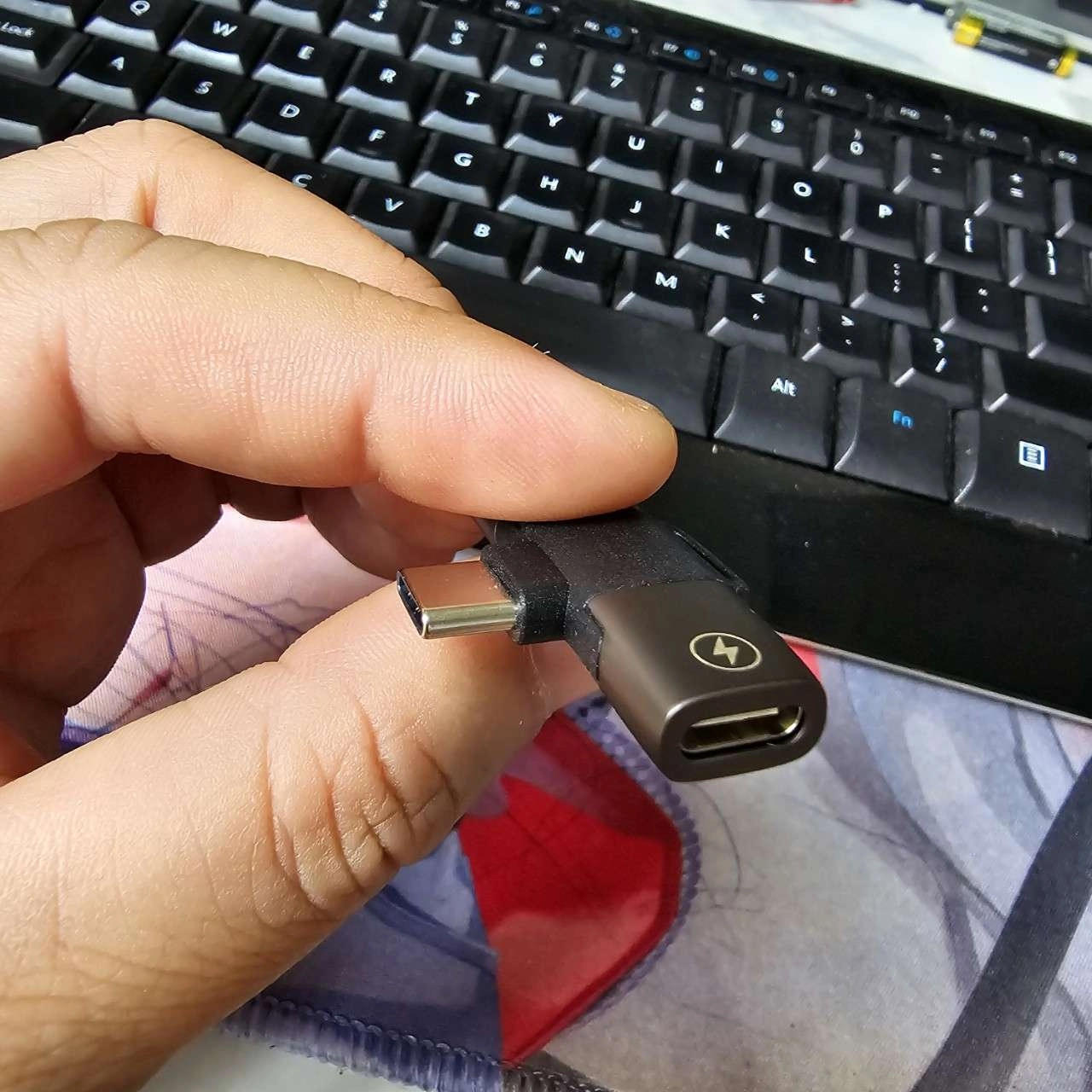 Đầu chuyển Type-C từ 1 cổng ra 2 cổng PD Music/USB3.0