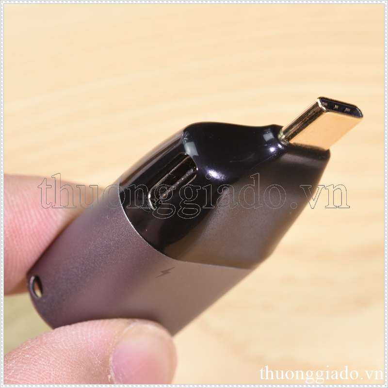 đầu chuyển vga to type c có cổng sạc