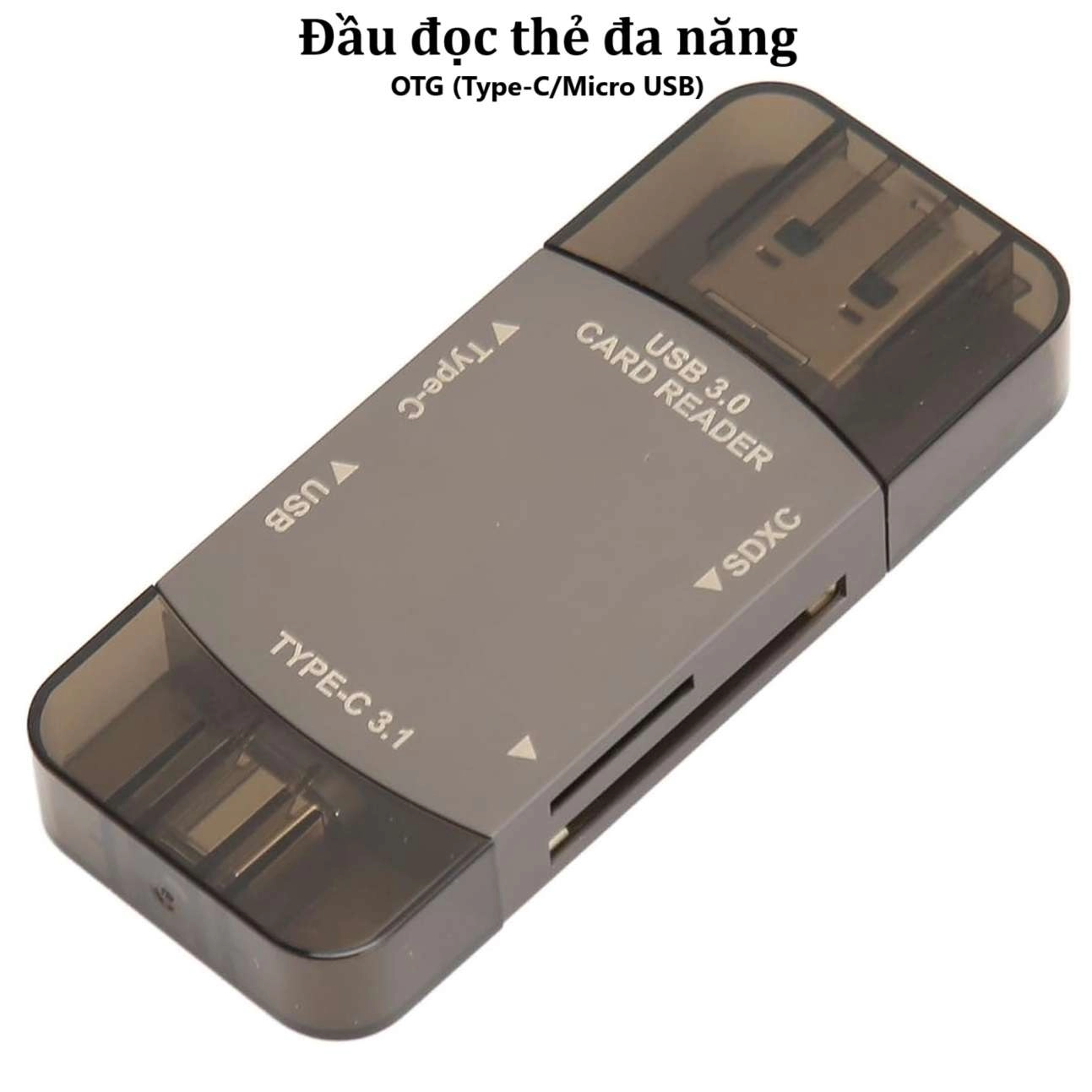 Đầu đọc thẻ USB 3.0 Type-C 3.1